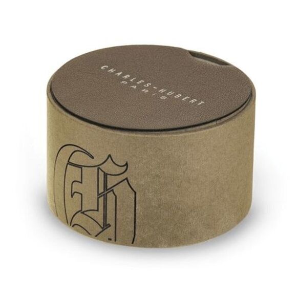 Charles Hubert Gold-finish Off-White Dial with Date Pocket Watch - Picture 3 of 5